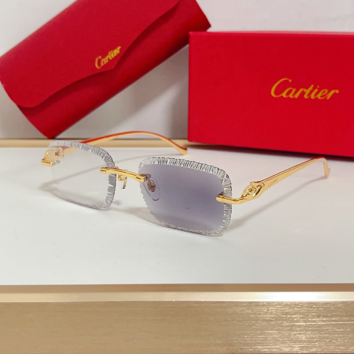 2026 Black Panther series diamond cut lenses will change color under ultraviolet light
