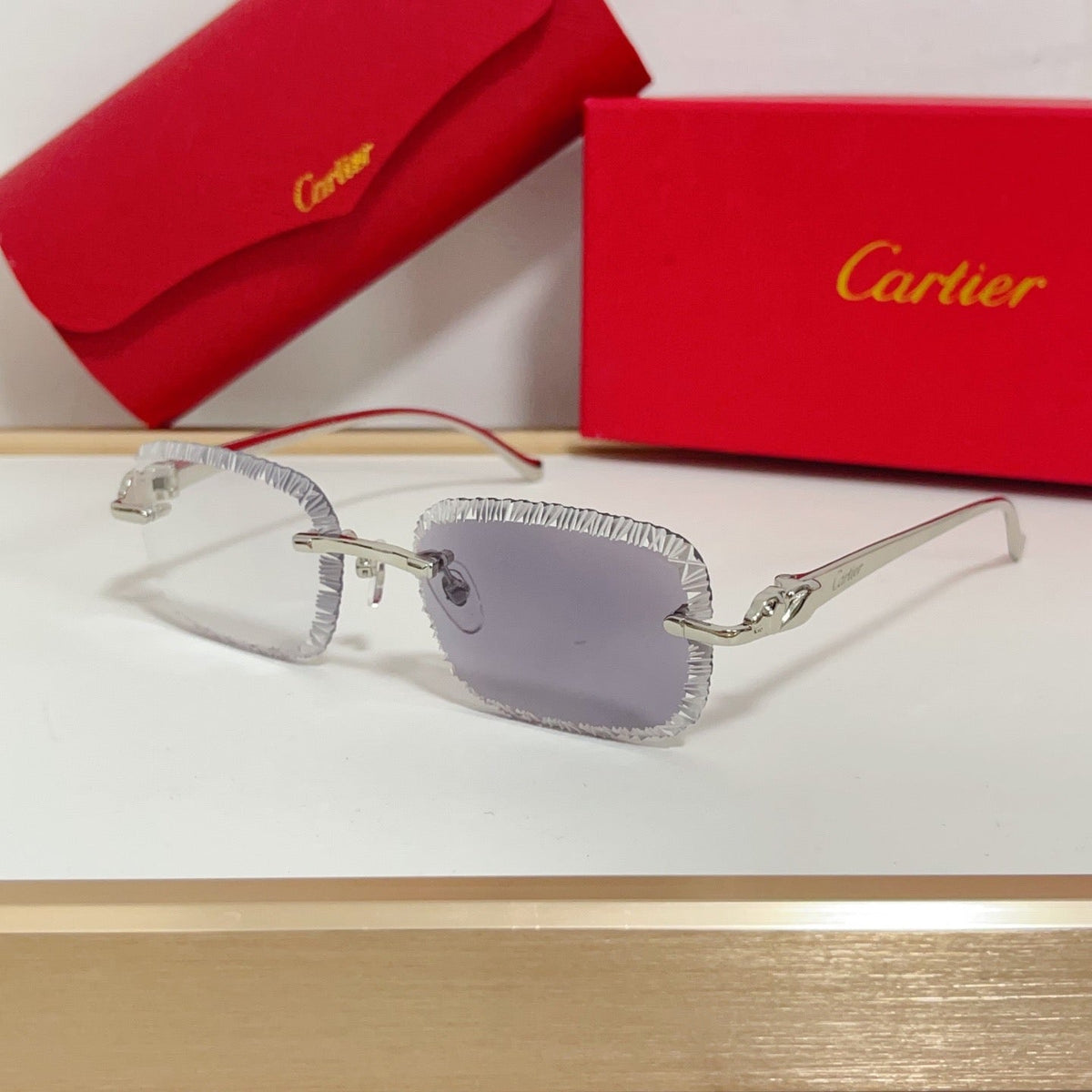 2026 Black Panther series diamond cut lenses will change color under ultraviolet light