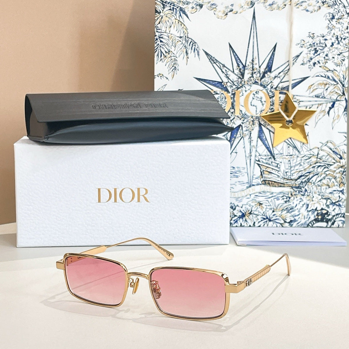 2026 Half frame gradient sunglasses