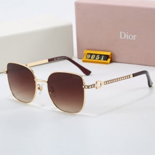 2026 Classic Gradient Two-Tone Metal Sunglasses