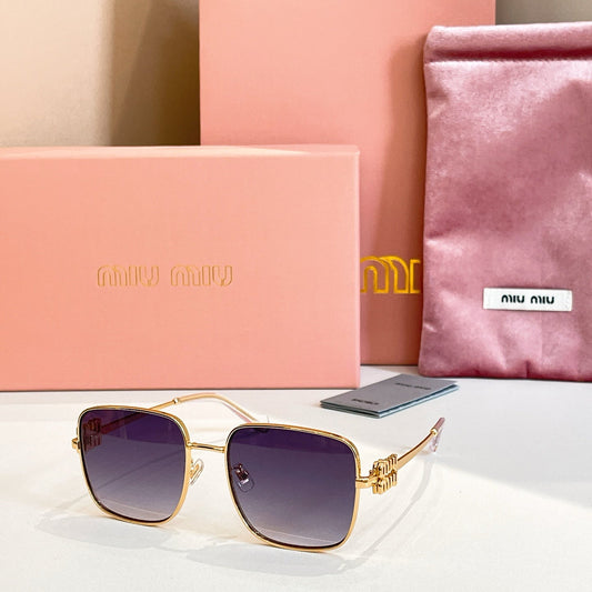 2026 Transparent full frame metal sunglasses