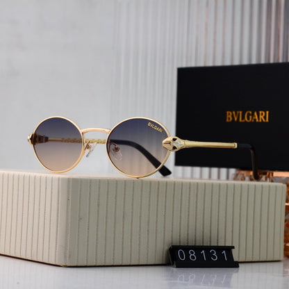 2026 New Full Frame Round Metal Sunglasses