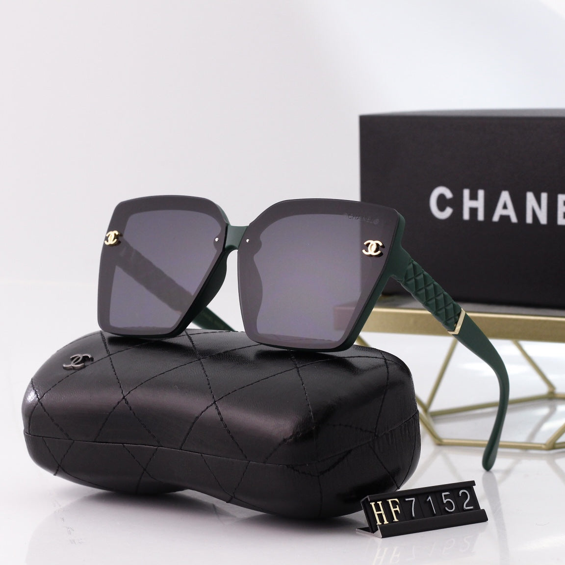 2026 5-color nylon lens ultra-light frame sunglasses 7152