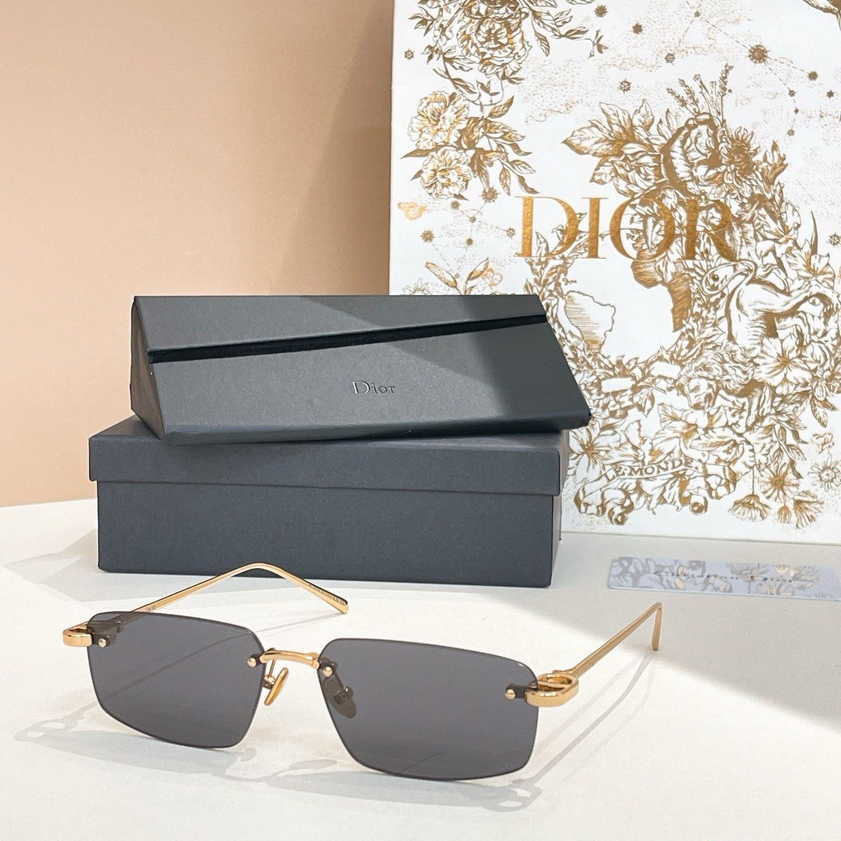 2026 Metal frameless sunglasses