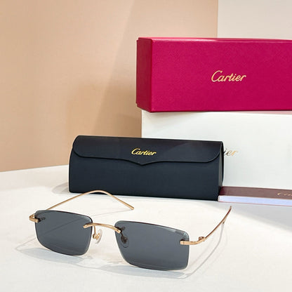 2026 New frameless square sunglasses