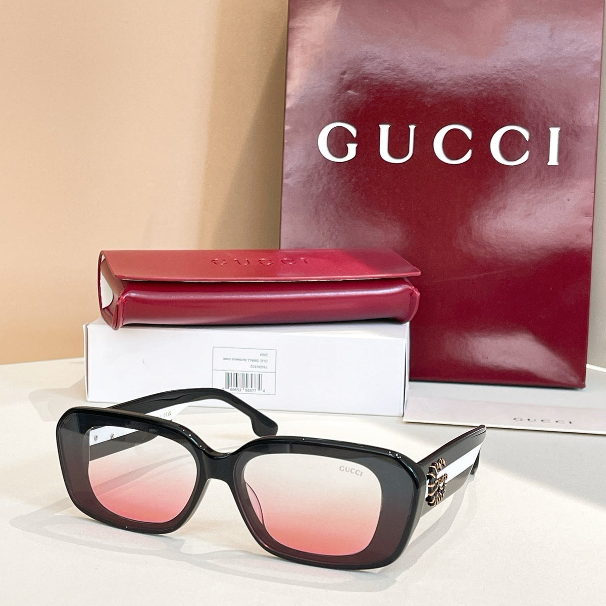 2026 8-color cat-eye full-frame sunglasses