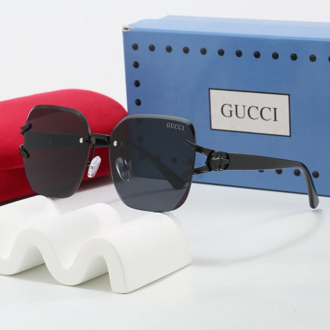 2026 Gradient frameless thin sunglasses