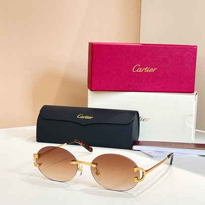 2026 3 color frameless sunglasses