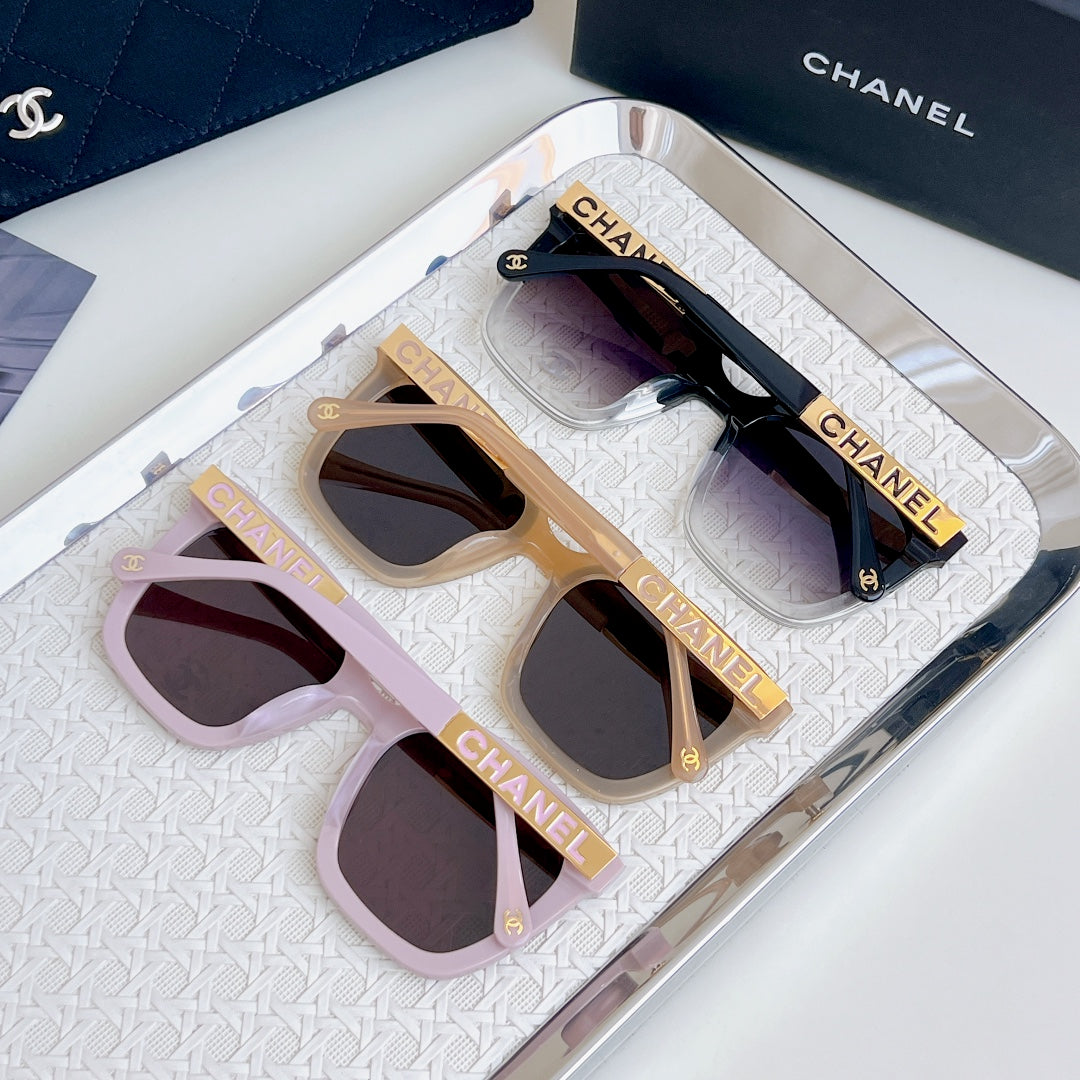 2026 Large Frame Cat Eye Gradient Sunglasses