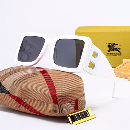 2026 Large Frame Metal B Sunglasses