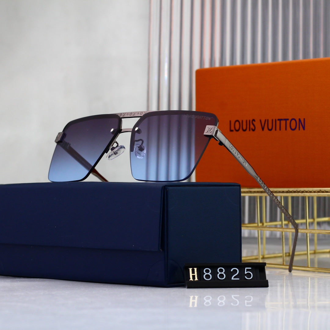 2026 HD Metal Pattern Sunglasses