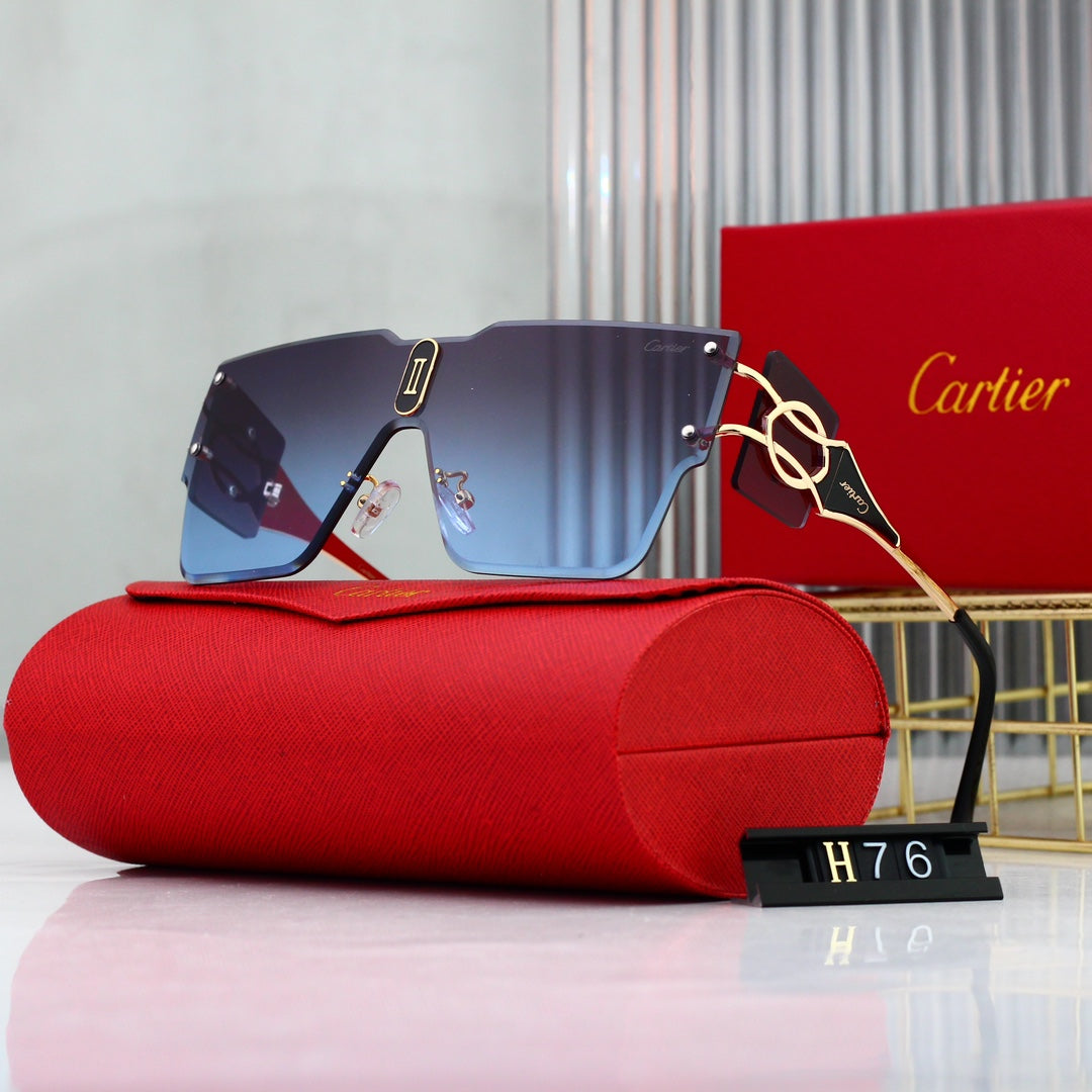 2024 Fashionable HD Frameless Sunglasses