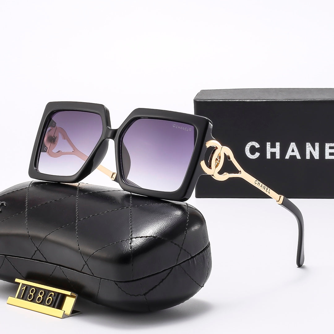2026 Stylish C Metal Frame Sunglasses