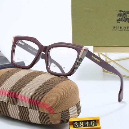 2026 Fashionable Cat Eye Check Glasses