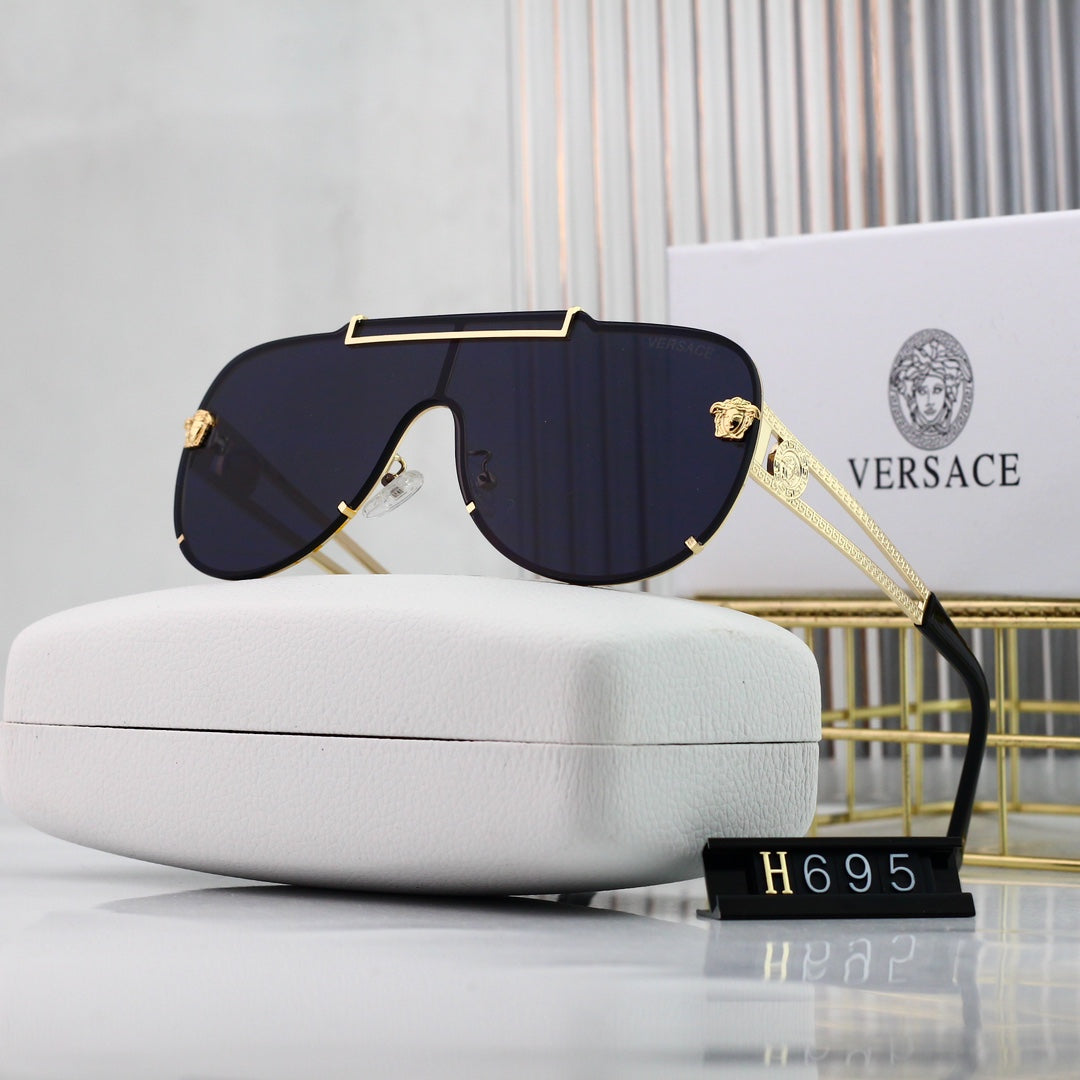 2026 Retro Watermark Pattern Sunglasses