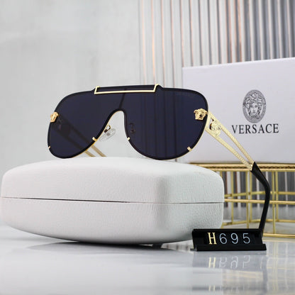 2026 Retro Watermark Pattern Sunglasses
