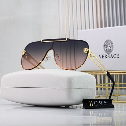 2026 Retro Watermark Pattern Sunglasses
