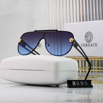 2026 Retro Watermark Pattern Sunglasses