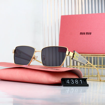 2026 Retro HD Wide-rim Rectangular Sunglasses