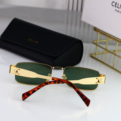 2026 Retro Square Metal Arc de Triomphe Sunglasses