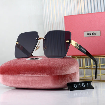 2026 Fashionable Frameless Women's Square Sunglasses