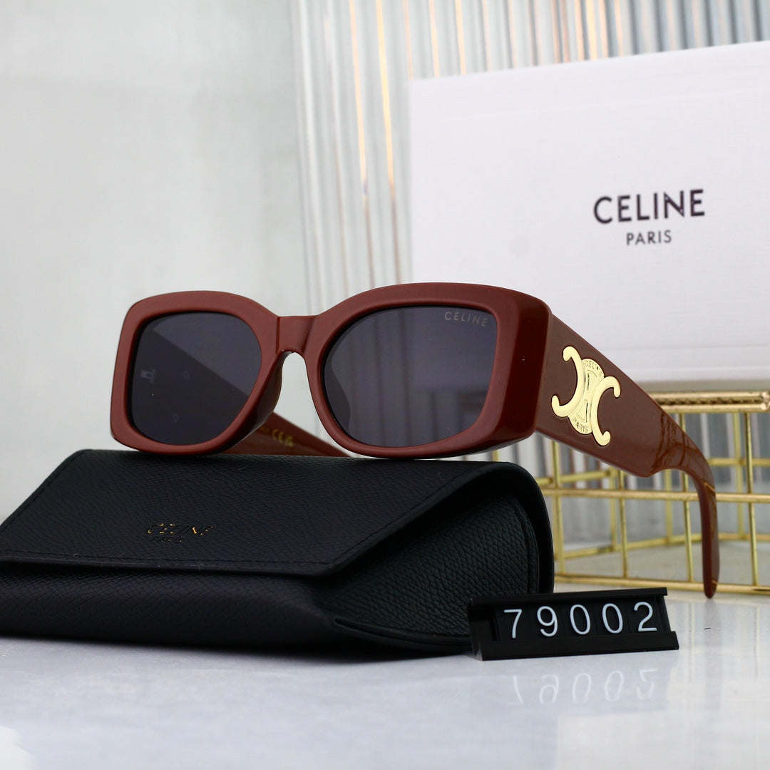 2026 Fashion Square Arc de Triomphe Metal Sunglasses