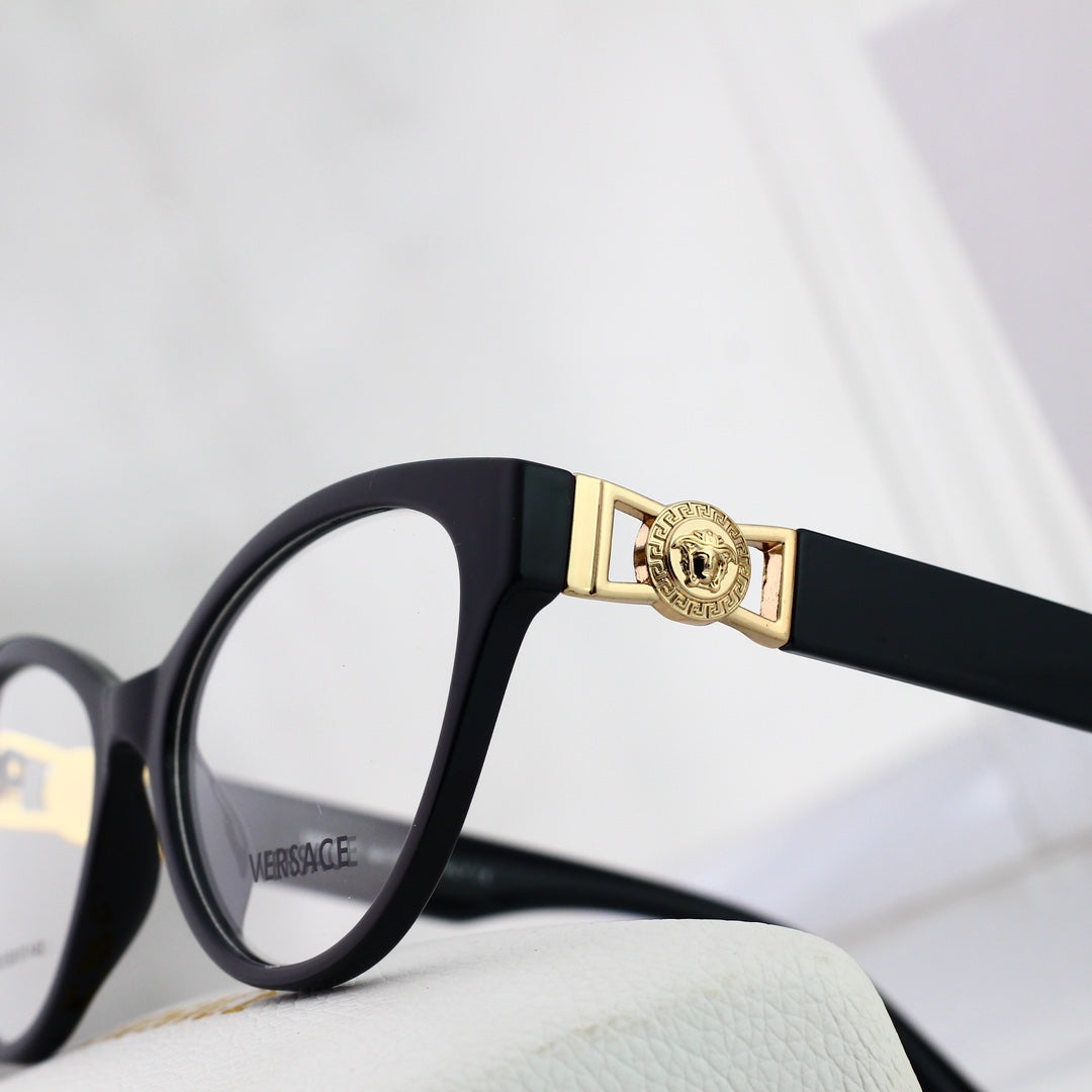 2026 Retro Cat-Eye Metal Frame Glasses