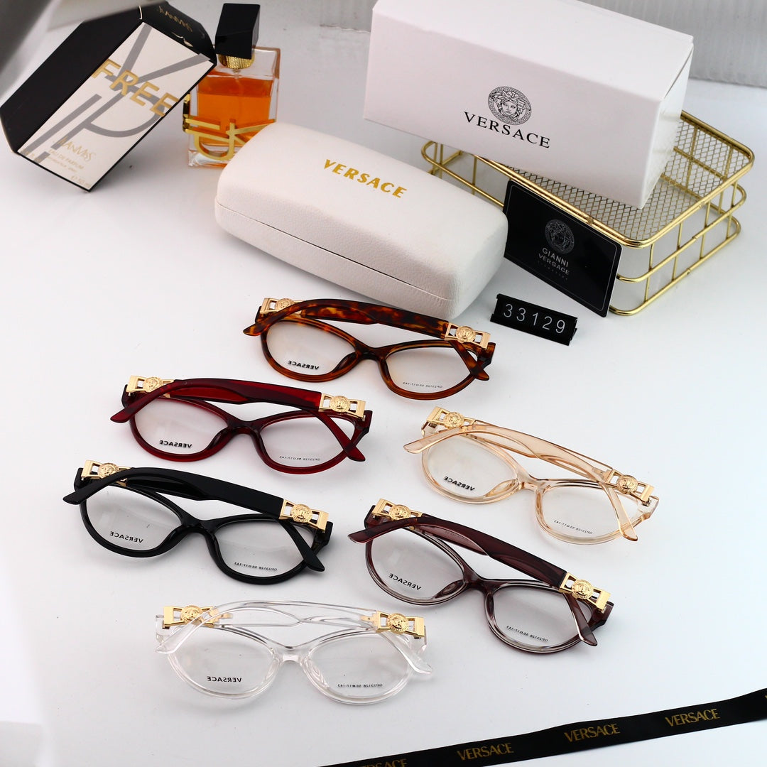 2026 Retro Cat-Eye Metal Frame Glasses