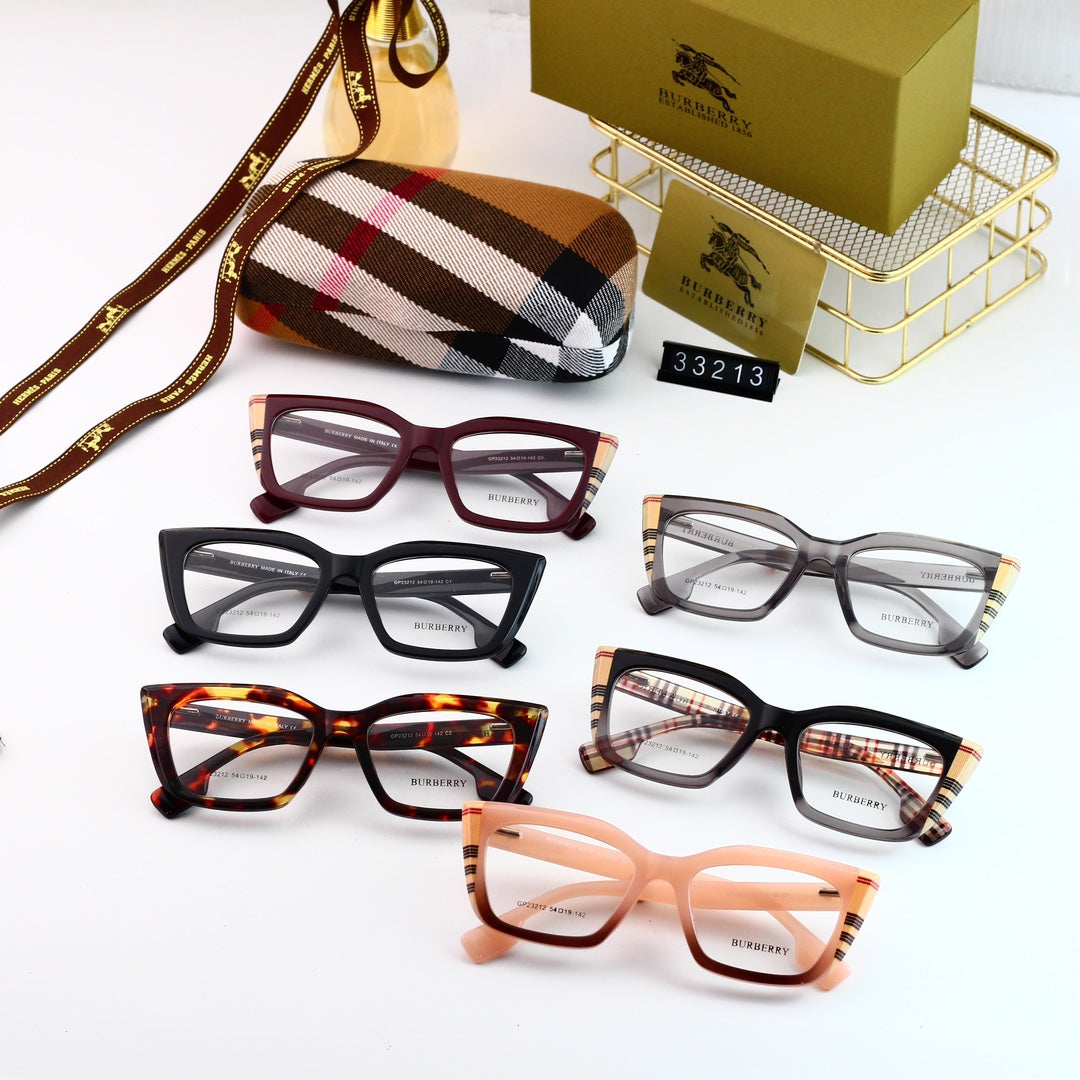 2026 Classic Vintage Checkered Glasses