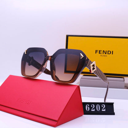 2026 Retro F Letter Engraving Sunglasses