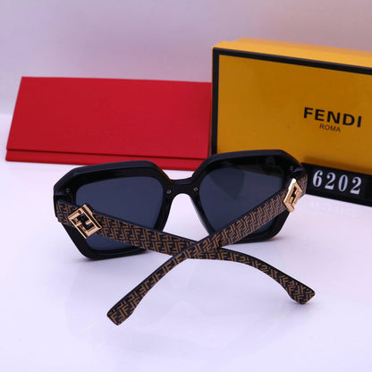 2026 Retro F Letter Engraving Sunglasses