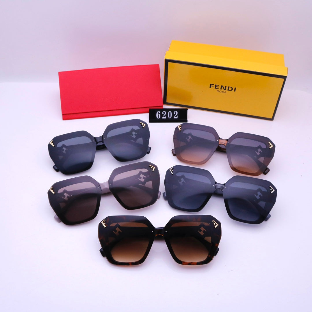 2026 Retro F Letter Engraving Sunglasses