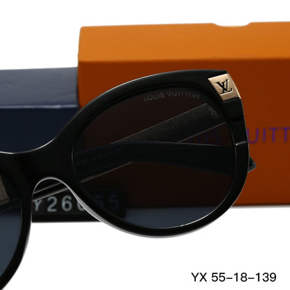 2026 Vintage Embossed Metal Frame Round Sunglasses