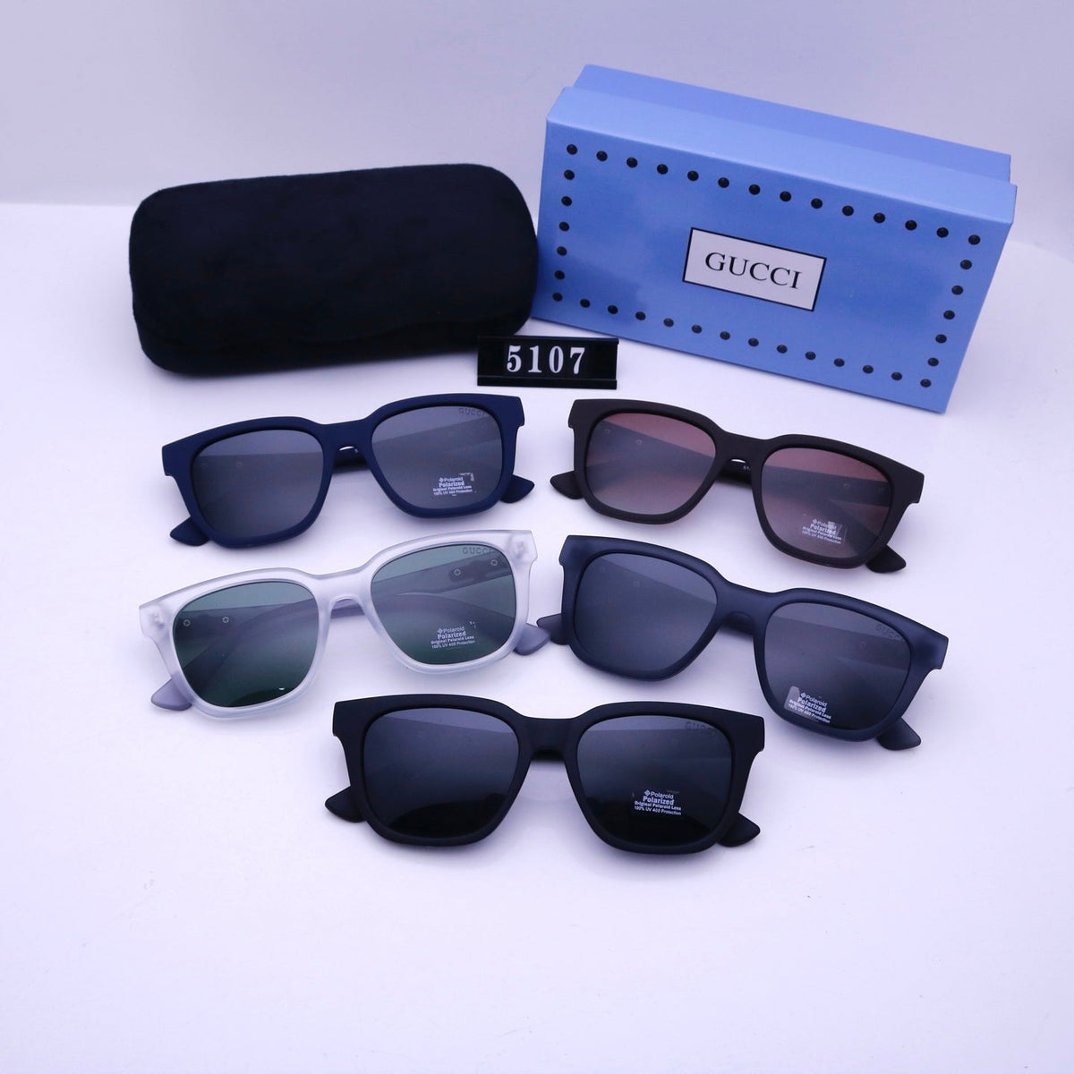 2026 Vintage Square Rectangle Rubber Sunglasses