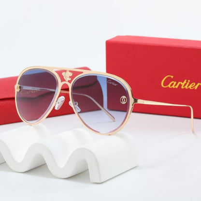 2026 7 Colors Metal Frame UV Protection Polarized Sunglasses