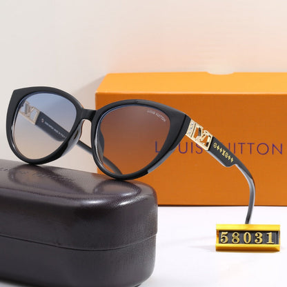 2026 Diamond Hollow Letter Frame Sunglasses