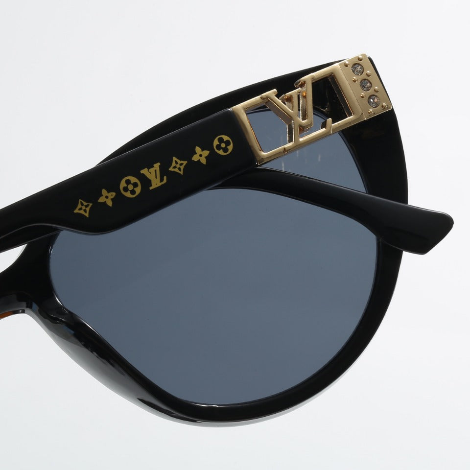 2026 Diamond Hollow Letter Frame Sunglasses