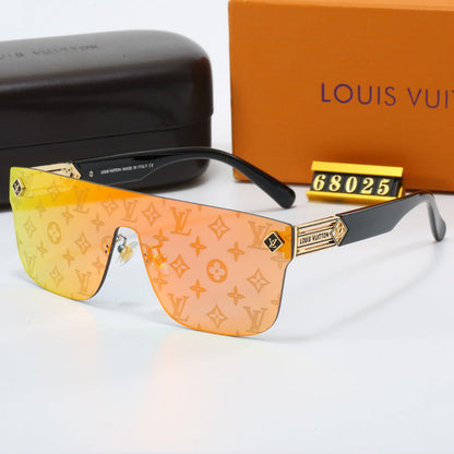 2026 Fashion New Retro Watermark Sunglasses