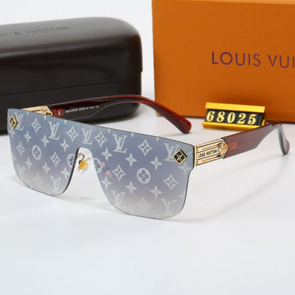 2026 Fashion New Retro Watermark Sunglasses