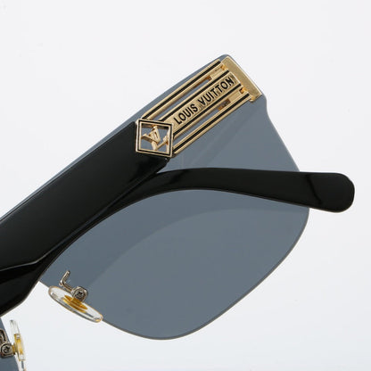 2026 Retro Frameless Metal G Frame Sunglasses