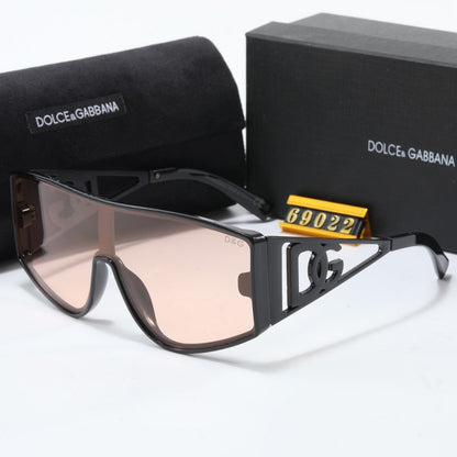 2026 Oversized Fashionable Metal Frame Sunglasses