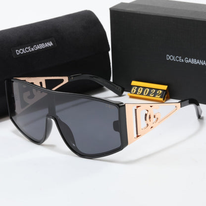 2026 Oversized Fashionable Metal Frame Sunglasses