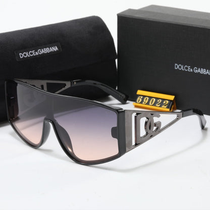 2026 Oversized Fashionable Metal Frame Sunglasses