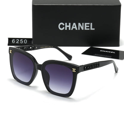 2026 Classic Fashion Letter Metal Frame Sunglasses