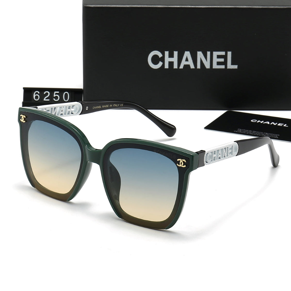 2026 Classic Fashion Letter Metal Frame Sunglasses