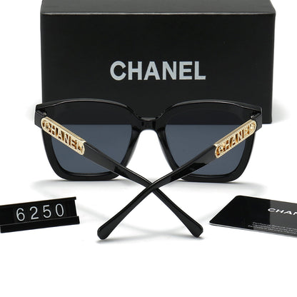 2026 Classic Fashion Letter Metal Frame Sunglasses