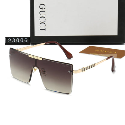 2026 One-Piece Large Frame Square HD Sunglasses