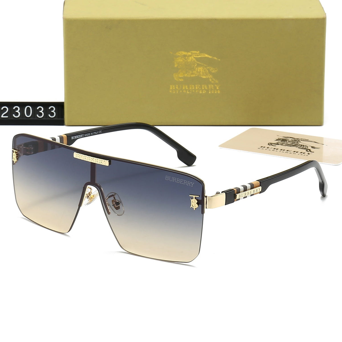 2026 One-Piece Checkered HD Sunglasses