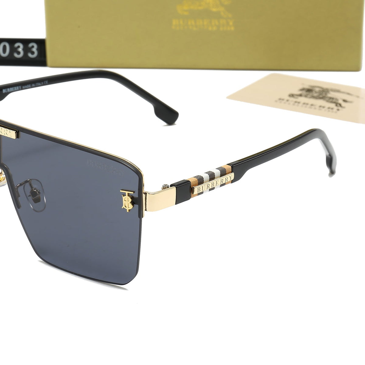 2026 One-Piece Checkered HD Sunglasses