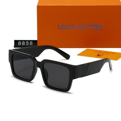 2026 New Square Gradient Millionaire Sunglasses
